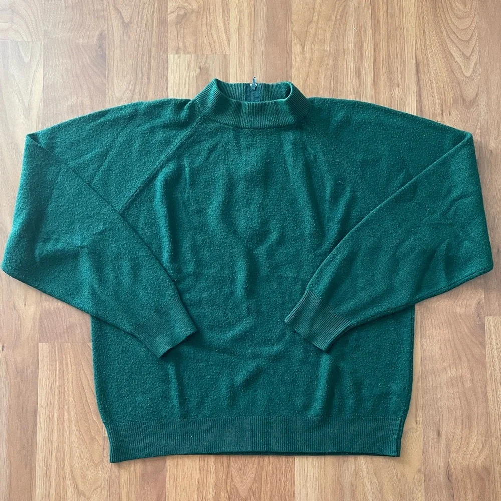 Vintage Forrest green sweater - Picture 1 of 5
